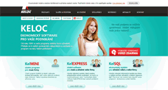 Desktop Screenshot of keloc-software.cz